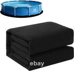 18Ft Pool Liner Pad, round Pool Pad for above Ground Pool, under Pool Mat, Swimm