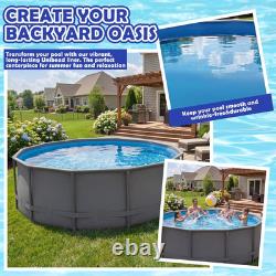 18Ft Round Above Ground Pool Liner for 47 Inch Steel Wall Pools