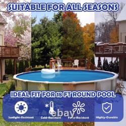 18Ft Round Above Ground Pool Liner for 47 Inch Steel Wall Pools