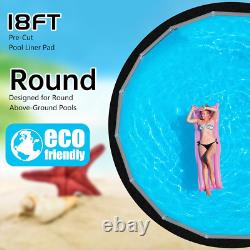 18Ft Thickened round Pool Liner Pad for above Ground Swimming Pools, Swimming Poo