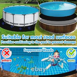 18Ft Thickened round Pool Liner Pad for above Ground Swimming Pools, Swimming Poo