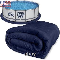 18ft Above Ground Pool Liner Pad Geotextile Under Padding Puncture Protection US