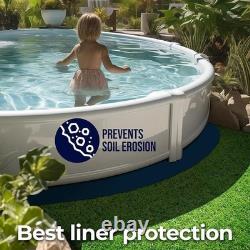 18ft Above Ground Pool Liner Pad Geotextile Under Padding Puncture Protection US