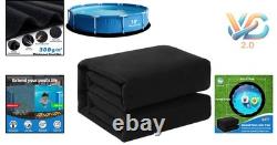 18ft Above Ground Pool Mat Thickened Seamless Puncture-Resistant Underlayment