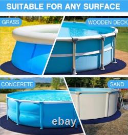 18ft Pool Liner Pad for Round Above Ground Pools Protective Ground Pad