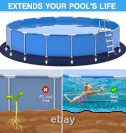 18ft Pool Liner Pad for Round Above Ground Pools Protective Ground Pad
