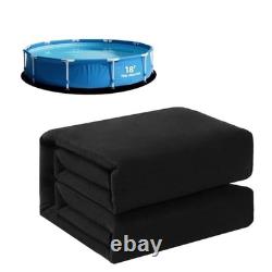 18ft Round Above Ground Pool Liner Pad Puncture Protection Durable Mat