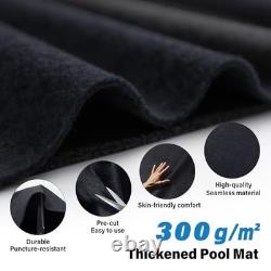 18ft Round Above Ground Pool Liner Pad Puncture Protection Durable Mat