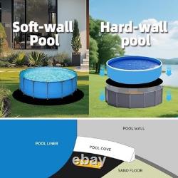 18ft Round Above Ground Pool Liner Pad Puncture Protection Durable Mat