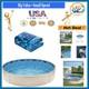 18ft Round Above Ground Pool Liner Vinyl Overlap Wall 54in for Steel Pools