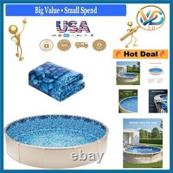 18ft Round Above Ground Pool Liner Vinyl Overlap Wall 54in for Steel Pools