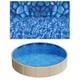 18ft Round Above Ground Swimming Pool Liner, Overlap for 52 High Steel Walls