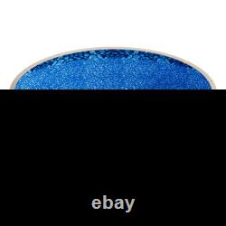 18ft Round Pool Liner Overlap 52in Wall Above Ground Steel Pool Boulder Swirl