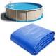 18ft Round Pool Liner Pad for Above Ground Swimming Pool/Pool Pad/Protector Tarp