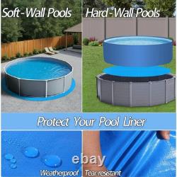 18ft Round Pool Liner Pad for Above Ground Swimming Pool/Pool Pad/Protector Tarp