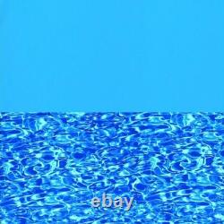 18ft Round Vinyl Pool Liner Blue Overlap for 48-52 Inch Above Ground Pools