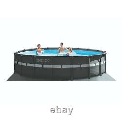 18ft X 52in Ultra XTR Frame Pool Set with Sand Filter Pump