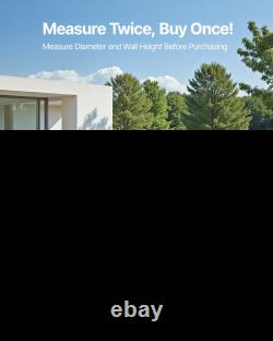 18x33 Oval Pool Liner Unibead Above Ground, 52 Wall, Standard Gauge