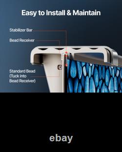 18x33 Oval Pool Liner Unibead Above Ground, 52 Wall, Standard Gauge