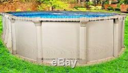 18x40 Oval 54 High Quest Above Ground Swimming Pool with 25 Gauge Liner