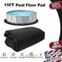 19yd² Protect Round Pool Liner Pad For Above Ground Pools or barbecue mat