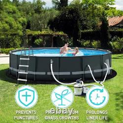 19yd² Round Heavy Duty Pool Liner Pad for Above Ground Swimming Pools