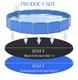 2 12.5FT Round Pool Liner Pad Above Ground Pool Waterproof WE SHIP OVERSE