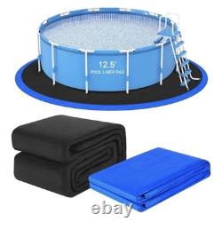 2 12.5FT Round Pool Liner Pad Above Ground Pool Waterproof WE SHIP OVERSE