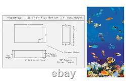 20 x 40' Rectangle 4' Flat Bottom Swimming Pool Liner for use with Fanta-SeaT Pool