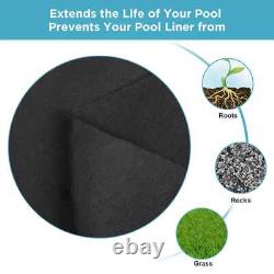 20FT Round Heavy Duty Pool Liner Pad for Above Ground Swimming Pools, Protect
