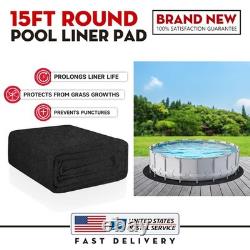 20ft Round Heavy Duty Pool Liner Pad for Above Ground Swimming Pools Protect