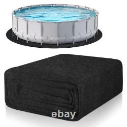 20ft Round Heavy Duty Pool Liner Pad for Above Ground Swimming Pools Protect