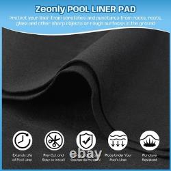 21 FT Pool Liner Pad for Above Ground Pool, 300 G/M² Thicker Heavy Duty Round