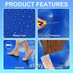 21 FT round Pool Liner Pad, Outdoor Pool Liner Prevents Punctures and Wear, Leak