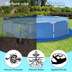 21 FT round Pool Liner Pad, Outdoor Pool Liner Prevents Punctures and Wear, Leak