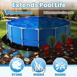 21 FT round Pool Liner Pad for above Ground Pools, 300GSM Heavy Duty Thickened P