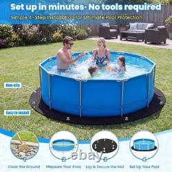 21 FT round Pool Liner Pad for above Ground Pools, 300GSM Heavy Duty Thickened P