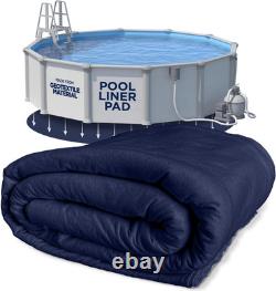 21-Foot Pool Liner Pad Durable Protection for Above Ground Pools
