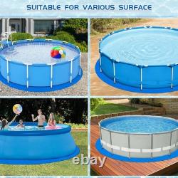 21 Ft Pool Liner Pad for round above Ground Pools, Thickened Pool Mat Tarp for u