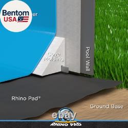 21 Ft round Pool Liner Pad for above Ground Pools Durable Puncture Resistant u