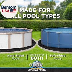 21 Ft round Pool Liner Pad for above Ground Pools Durable Puncture Resistant u
