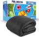 21' Round Above Ground Pool Liner Pad Heavy Duty Puncture-Resistant Mat