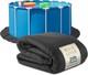 21' Round Above Ground Pool Liner Pad Heavy Duty Puncture-Resistant Mat