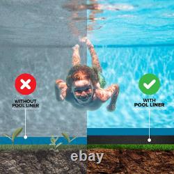 21' Round Above Ground Pool Liner Pad Heavy Duty Puncture-Resistant Mat