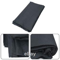 21 ft Round Pool Liner Pad For Above Ground Pools Durable Under Pool Mat Black