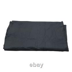 21 ft Round Pool Liner Pad For Above Ground Pools Durable Under Pool Mat Black