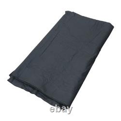 21 ft Round Pool Liner Pad For Above Ground Pools Durable Under Pool Mat Black