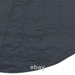 21 ft Round Pool Liner Pad For Above Ground Pools Durable Under Pool Mat Black