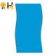 21Ft. Solid Blue round above Ground Swimming Pool Overlap Liner