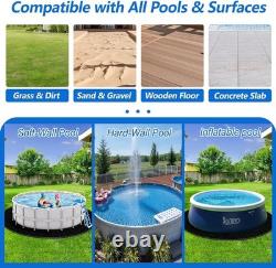 21Ft round above Ground Pool Pad, 300G/M² (9Oz/Yz²) Heavy Duty Pool Mats for Flo